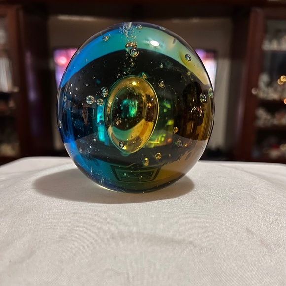 Round Globe Paperweight - Picture 4 of 5